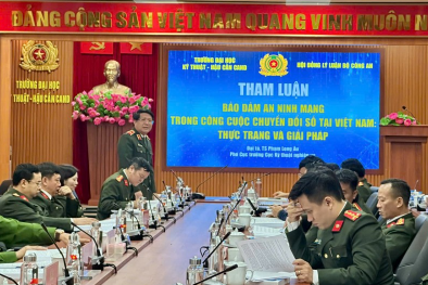 Bảo đảm an toàn thông tin trong quá trình chuyển đổi số của lực lượng Công an Nhân dân 